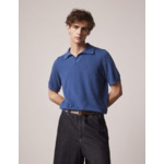 Polo Lilian en coton bleu