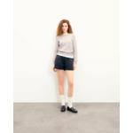 Pull Col Rond Cœurs