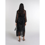 Robe longue à sequins