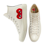 Chuck 70 Cdg Hi Milk/White/Red