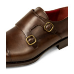 Boucles SHELTON Marron