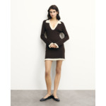 Robe Courte Manches Longues