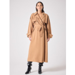 Trench laine cachemire Talia CAMEL