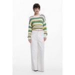 Pull à rayures colorées