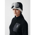 Sweat-shirt en maille effet sherpa avec zip