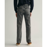 Jean regular fit noir délavé