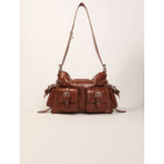Sac Miss M Mini cargo en cuir usé