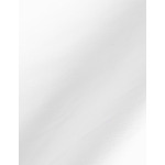 Chemise col figaret en chevron uni blanc