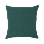 Yves Delorme - Housse de coussin en lin orange, Pigment