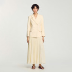 Veste de costume à boutonnage croisé