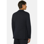 Veste Bleu Marine En Nylon Et Laine B Tech