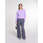 Pantalon de tailleur strassé