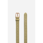 Ceinture Cuir Lisse Ajouré 25MM En 100% laine mérinos