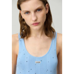 Débardeur maille fine pois