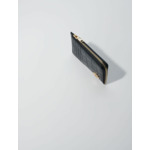 Porte-cartes en cuir effet croco