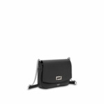 Lola de Lancel - MINI SAC CHAINE AVEC LOGO METAL - Petit Modèle - Noir