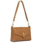 Sac trotteur A rabat avec fermoir Foulonne Double