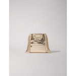 Sac M Mini en cuir effet croco