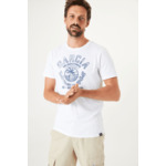 Men T-shirt White