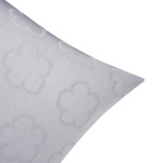 Kenzo - Taie d'oreiller en satin blanc, K Hanadot