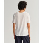 T-shirt à effet drapé