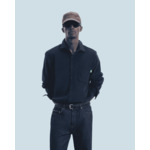 Chemise Manches Longues Velours Cotelé