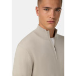 Pull Demi Zip En Laine Mérinos