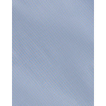 Chemise col figaret en twill de coton à carreaux bleu