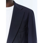 Veste droite en laine certifiée