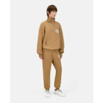 Sweatshirt Marron Avec Sérigraphie Blason Homme