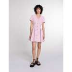 Robe babydoll en tweed