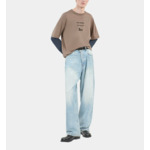 T-Shirt Manches Longues Kaki Homme