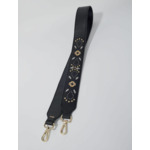 Bandoulière en cuir à studs