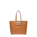 Angele Cuir De Lancel - Sac Cabas M - Camel