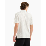 Polo - imprimé blanc