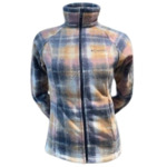 Sawyer Rapids Printed Full Zip Fleece Bleu