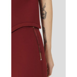 Pantalon Peyton-Bordeaux en Polyester