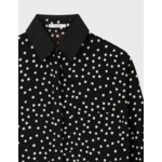 Chemise Emilie à pois noirs