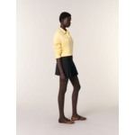 Jupe courte plissée