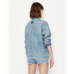 Blouson - icône en denim indigo