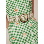 Ceinture Lauren-Ecru en Cuir