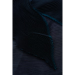 Lady stole plisse'-indigo