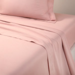 Yves Delorme - Drap plat en satin marron, Triomphe