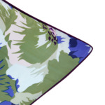 Kenzo - Taie d'oreiller en satin multicouleurs, K Anémone