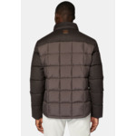 Bomber Flyn En Flanelle Et Tissu Tech En Plume