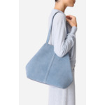 Grand Cabas Daily En Cuir Velours En Coton