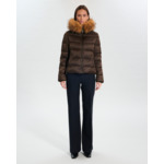 Doudoune Dalyf Chocolat en Polyester