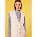 Gilet Ginny-Ecru en Laine
