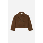 Manteau Beran En Laine Mélangée