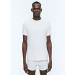 T-shirt Ringer côtelé en coton